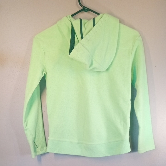 All In Motion Girls Light Green Hoodie with Front Pockets Size M (7-8) - Picture 4 of 5